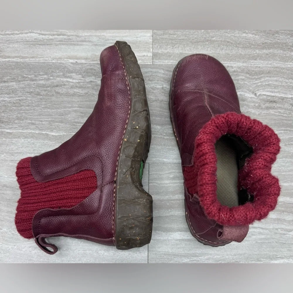 El Naturalista Yggdrasuk NE23 Ankle Booties Women’s Size EU 39 US 8-8.5